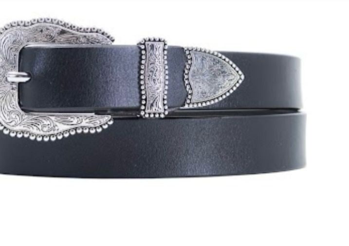 Ceinture boucle argent hotsell